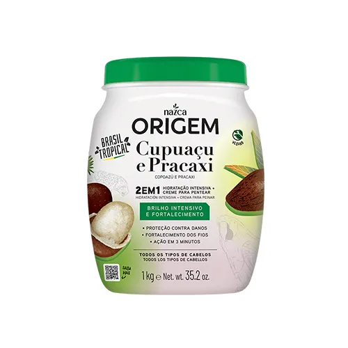 Creme Para Tratamento Origem 1 Kg Cupuacu E Abacaxi