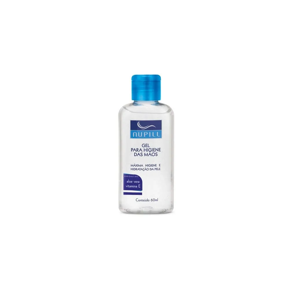 Álcool Gel Mãos Nupill 60ml