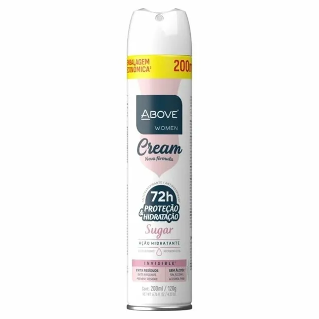 Desodorante Aerosol Above 200ml Cream Sugar