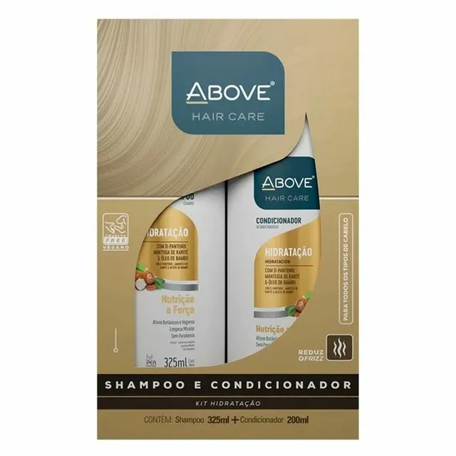 Shampoo + Condicionador Above 325ml + 200ml Hidratação