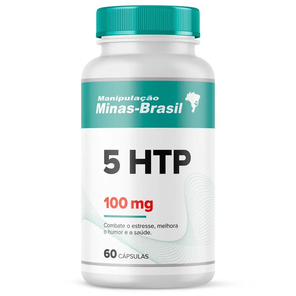 5 Htp (5 Hidroxitriptofano) 100 Mg 60 Cápsulas