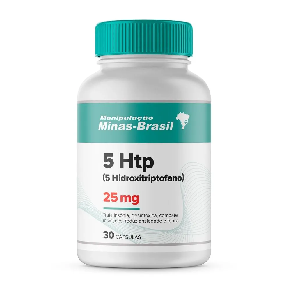 5 Htp (5 Hidroxitriptofano) 25 Mg 30 Cápsulas
