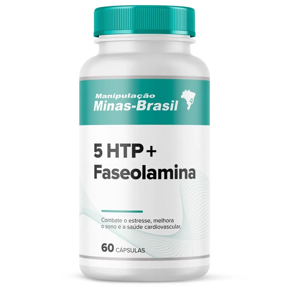 5-Htp 50Mg Faseolamina 500Mg 60Cápsulas