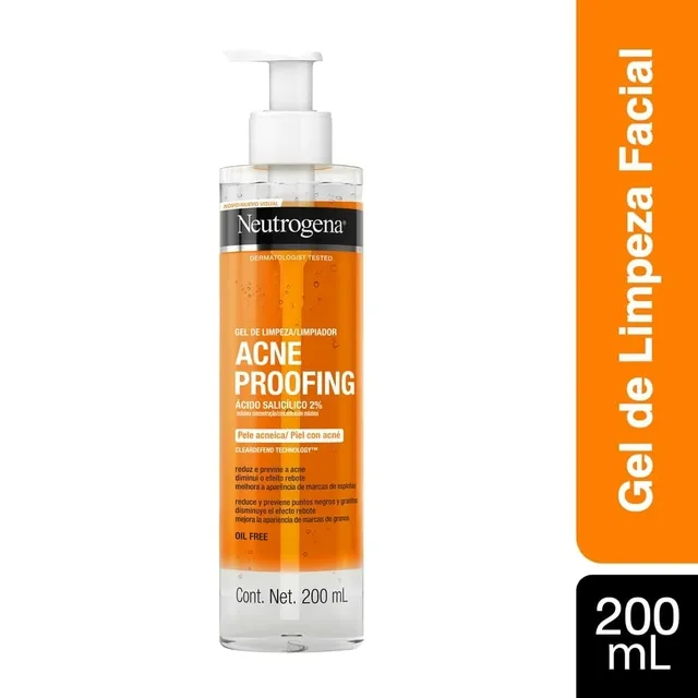 Neutrogena Acne Proofing Gel De Limpeza 200ml