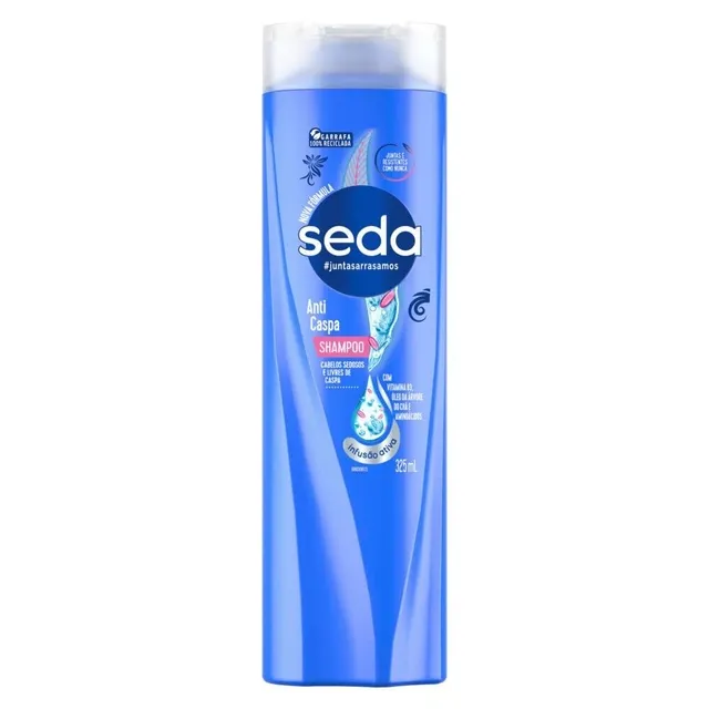 Shampoo Anticaspa Hidratação Diária 325ml Seda
