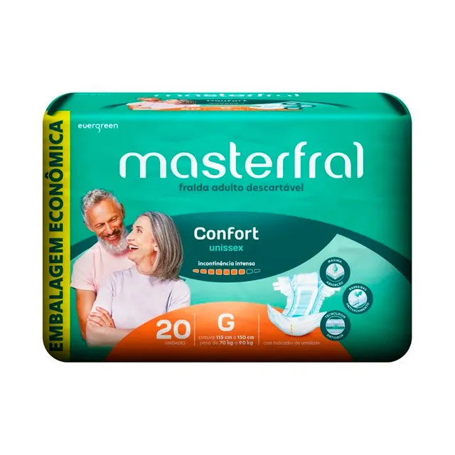 Fralda Masterfral Confort Eco G 20 Un