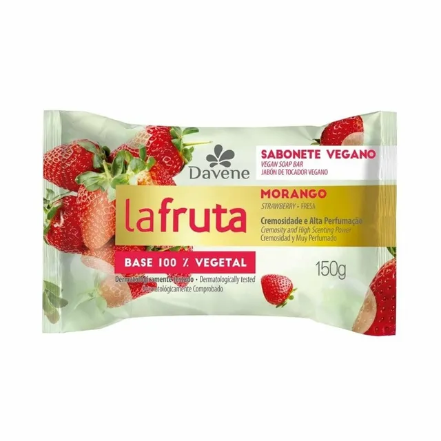 Davene Sabonete Laflore Morango 150g