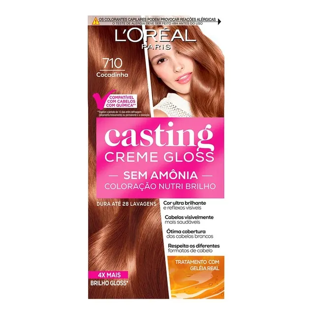 Loreal Coloração Casting 710 Cocadinha