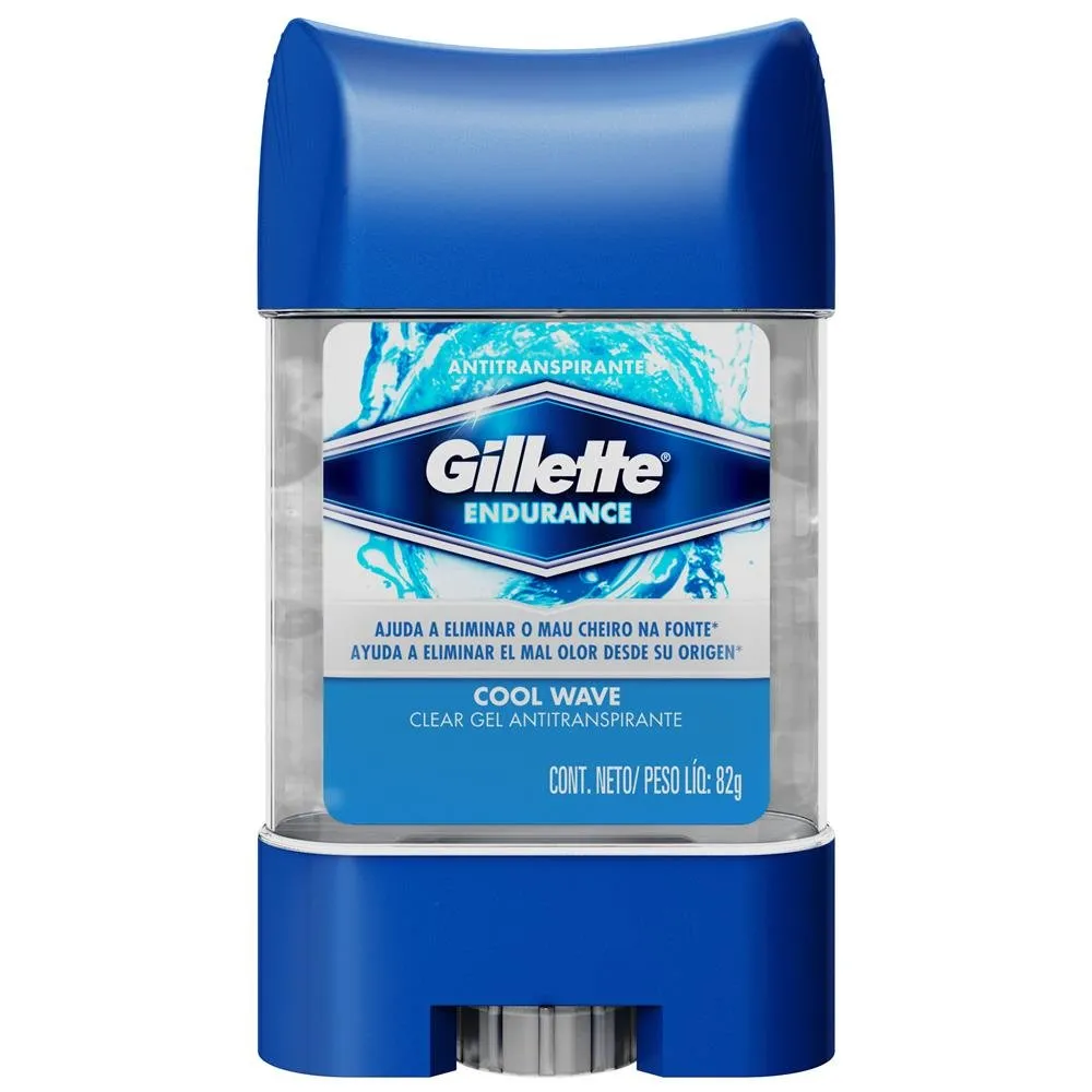 DESODORANTE ANTITRANSPIRANTE GILLETTE CLEAR GEL COOL WAVE 82g