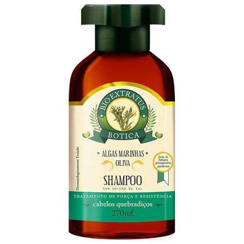 Shampoo Bio Extratus Botica Algas Marinhas 270ml