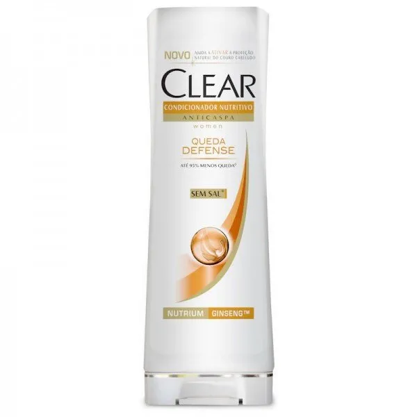 CONDICIONADOR FEMININO CLEAR ANTICASPA QUEDA DEFENSE 200ml