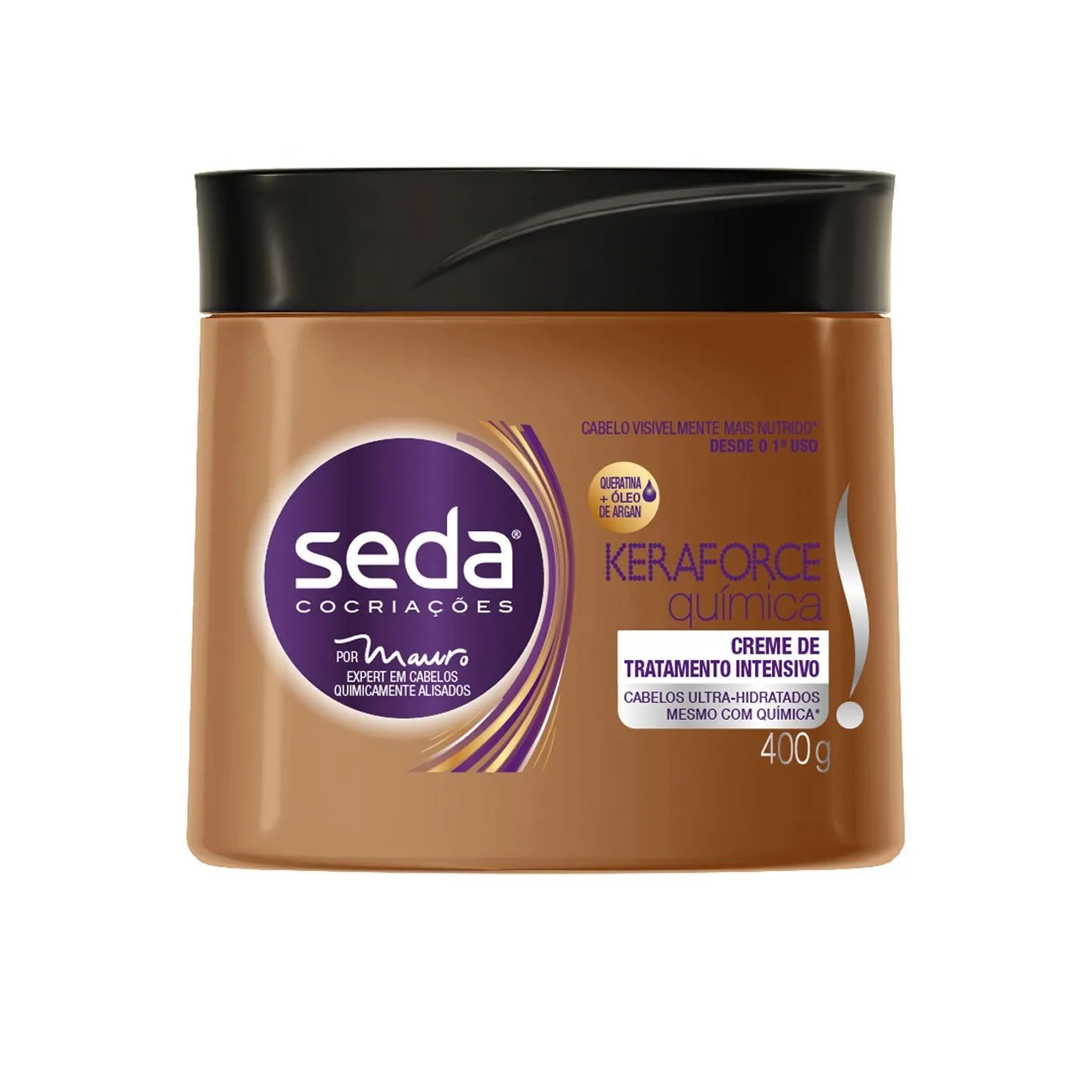Creme de Tratamento Seda Keraforce Química 400g