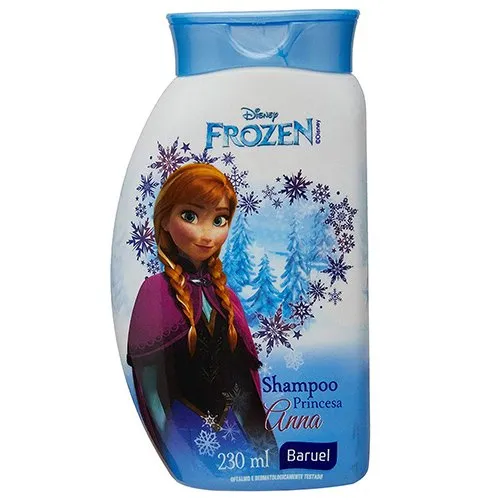 Shampoo Infantil Baruel Disney Princesa Anna Frozen 230ml