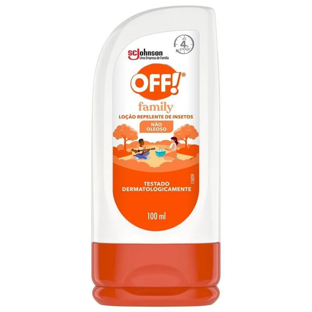 Repelente Loção Off Family 100ml