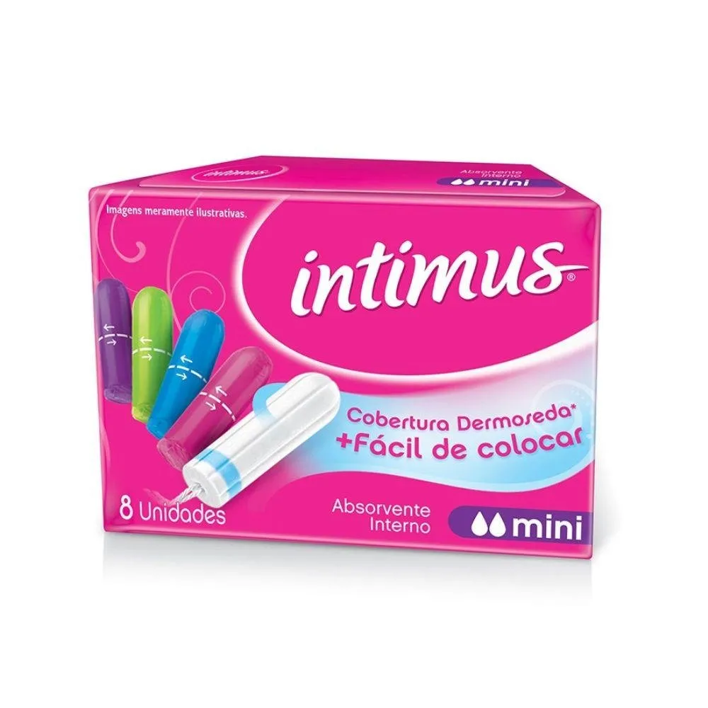 Absorvente Interno Intimus Mini 8 Unidades