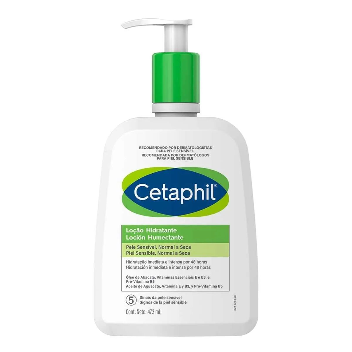 Loção Hidratante Cetaphil Para Pele Sensível Norma E Seca 473ml