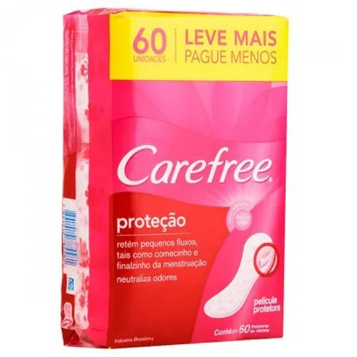 Protetor Diário Carefree Brisa Original 60 Unidades