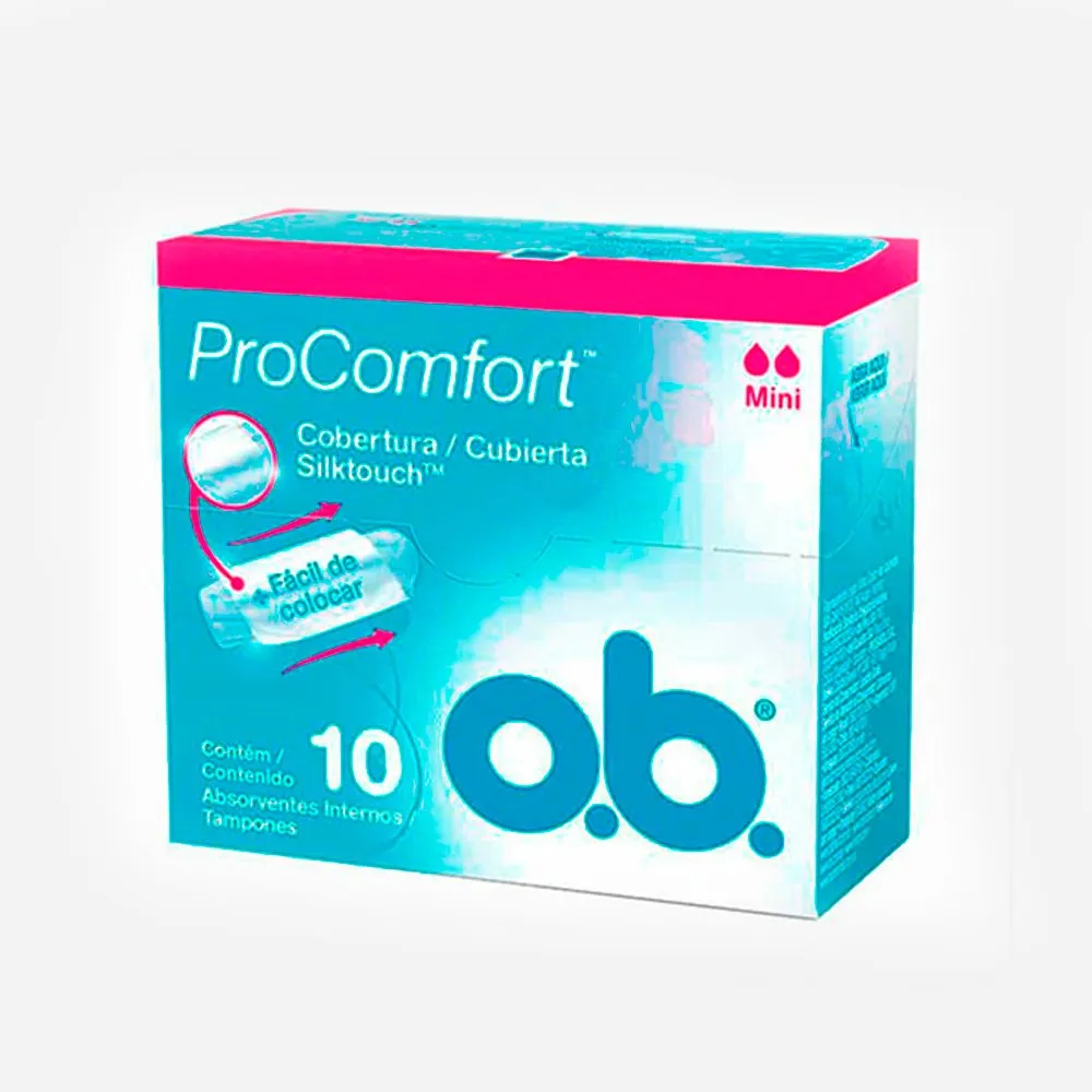 Absorvente Interno Ob Procomfort Mini 10 Unidades