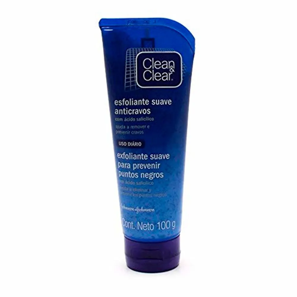 Sabonete Líquido Johnson&Johnson Clean&Clear Esfoliante Suave Anticravos 100g