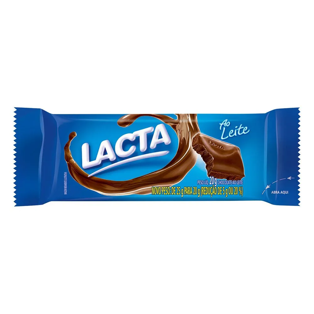 Chocolate Lacta Ao Leite 20g