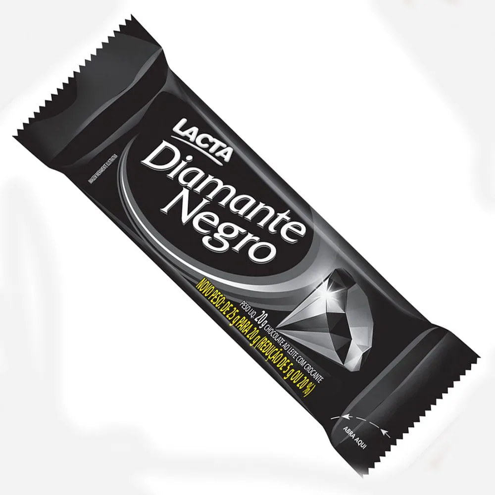 Chocolate Lacta Diamante Negro 20g