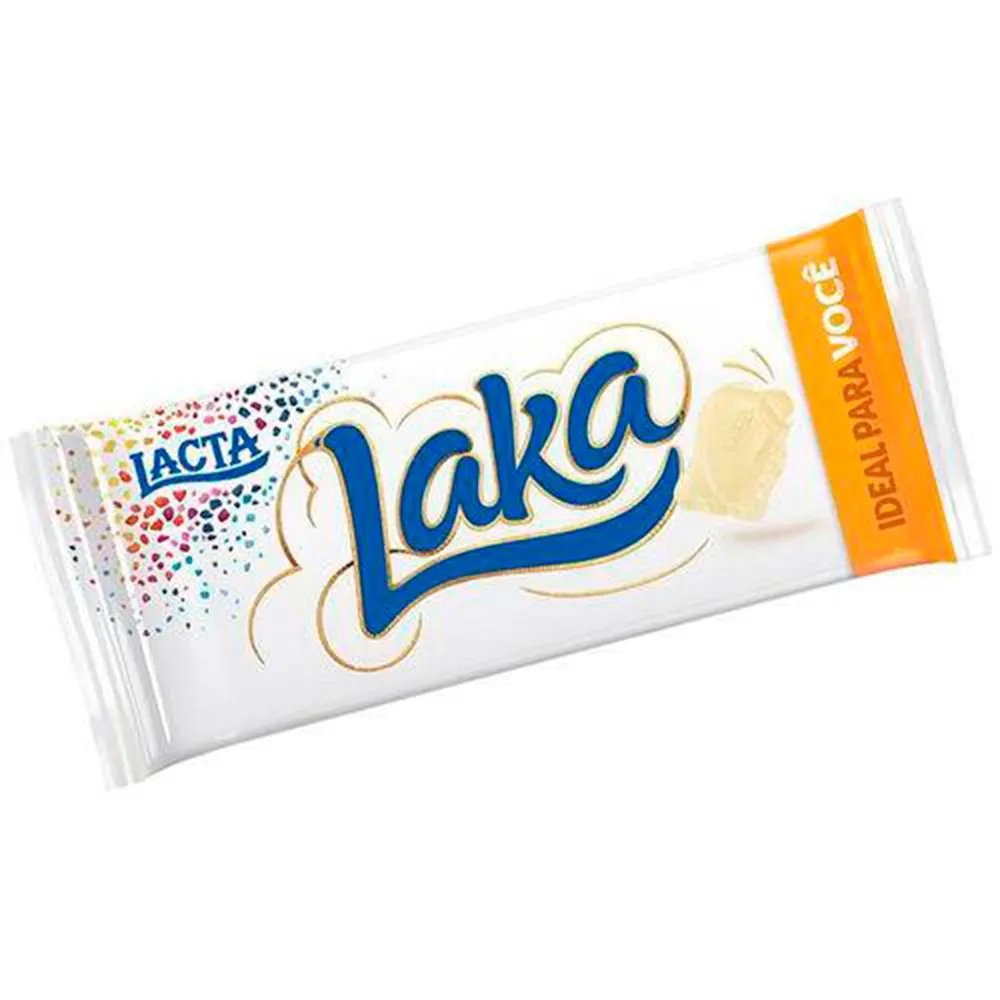 Chocolate Lacta Laka Branco 90g