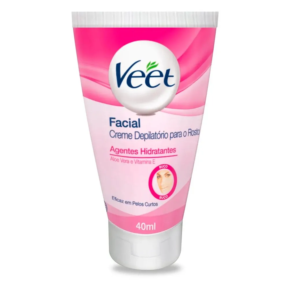 Creme Depilatório Facial Veet Peles Delicadas 40ml