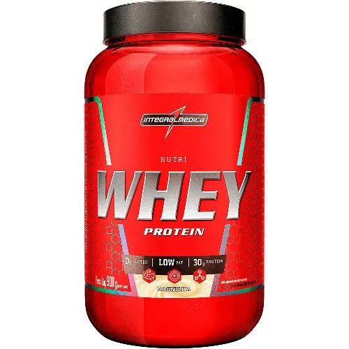Suplemento Nutri Whey Baunilha Integralmédica 907g