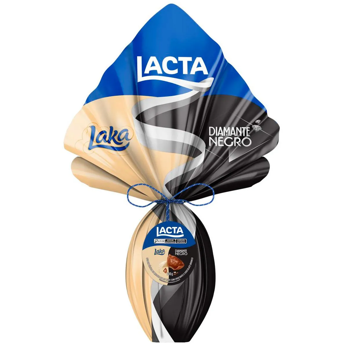 Ovo de Páscoa Lacta Laka Diamante Negro 500g