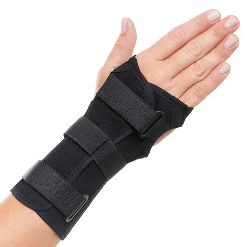 Órtese Para Punho Mercur Com Tala Bilateral Preto M