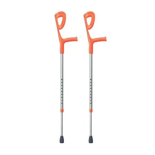 Muletas Canadense Fixa Infantil Laranja