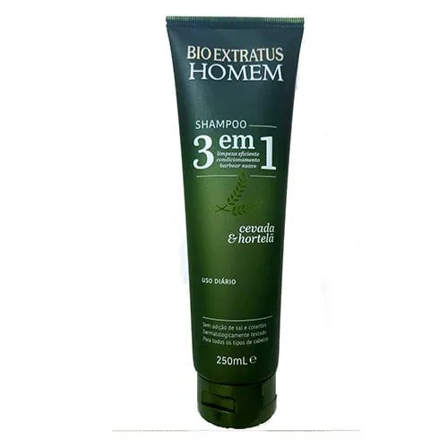 Shampoo Bio Extratus Homem 3 em 1 250ml