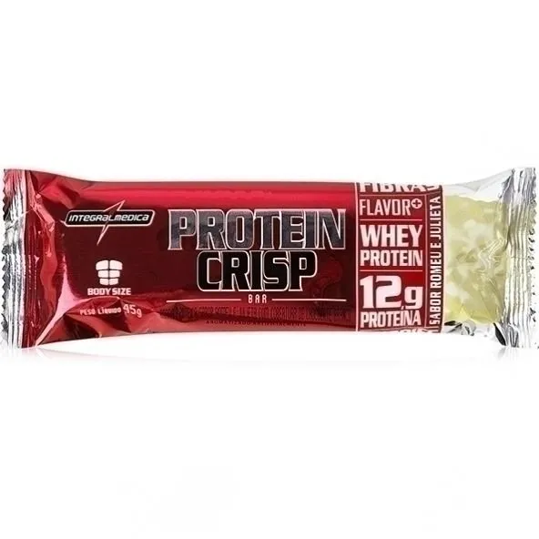 Barra Protein Crisp Romeu E Julieta 45g