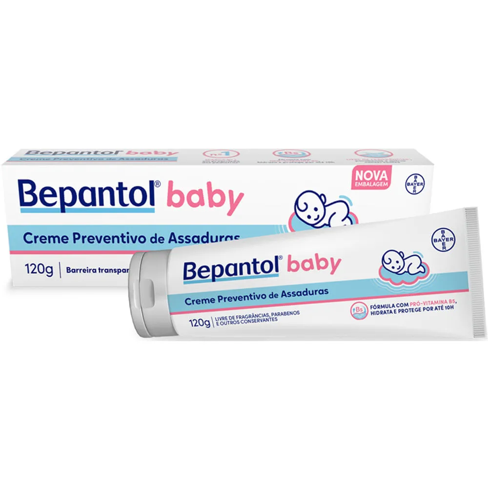 Bepantol Baby Creme Preventivo de Assaduras 120g