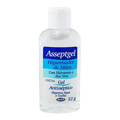 Higienizante AsseptGel Cristal 52g