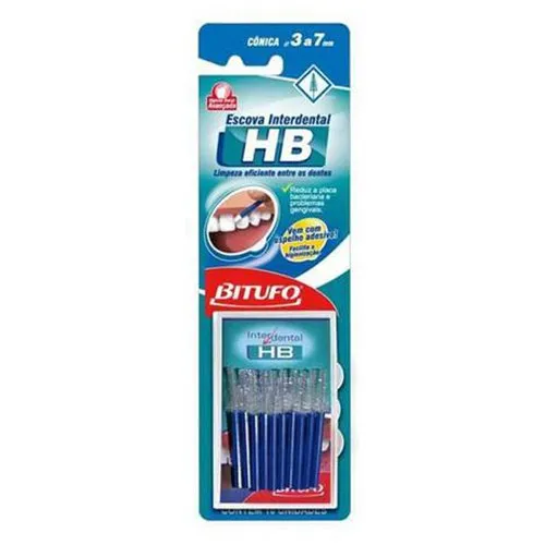 Escova Dental Bitufo Interdental HB Cônica