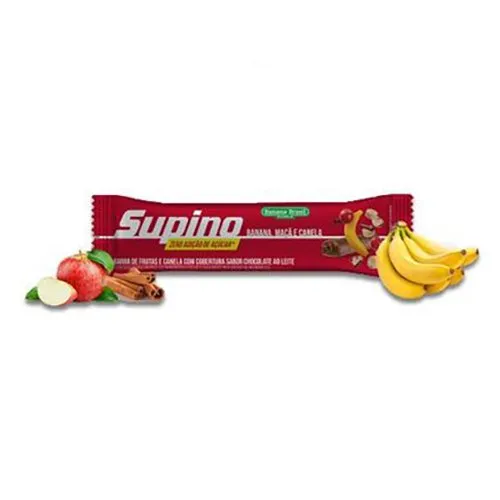 Barra de Frutas Supino Zero Banana e Maçã 24g