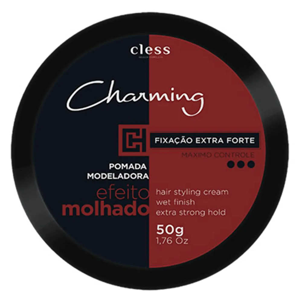 Pomada Modeladora Charming Extra Forte Para Cabelo 50g