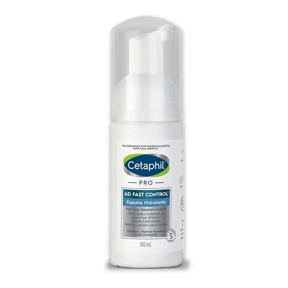 Espuma Hidratante Hipoalergênica Cetaphil Pro Ad Fast Control 100ml