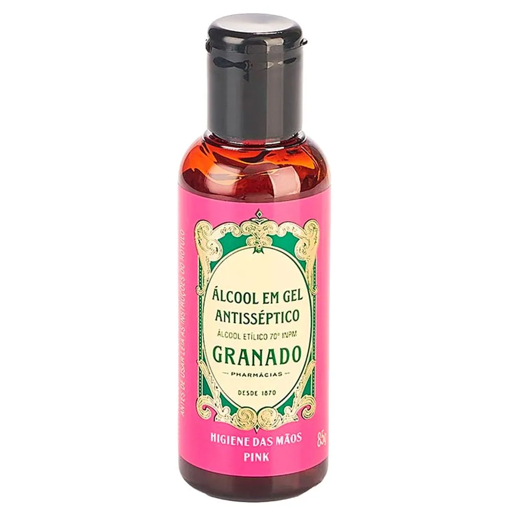 Álcool em Gel Antisséptico Granado Pink 85g