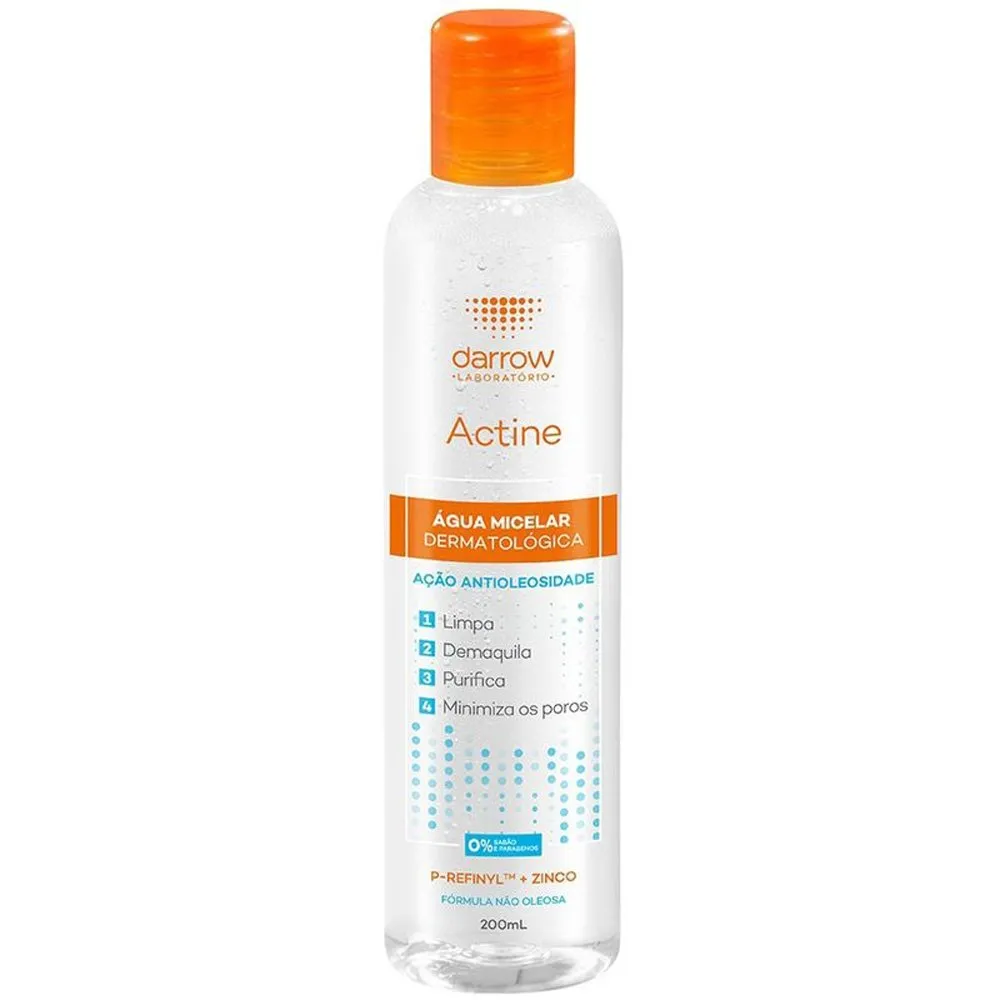 Água Micelar Actine Líquida 200ml