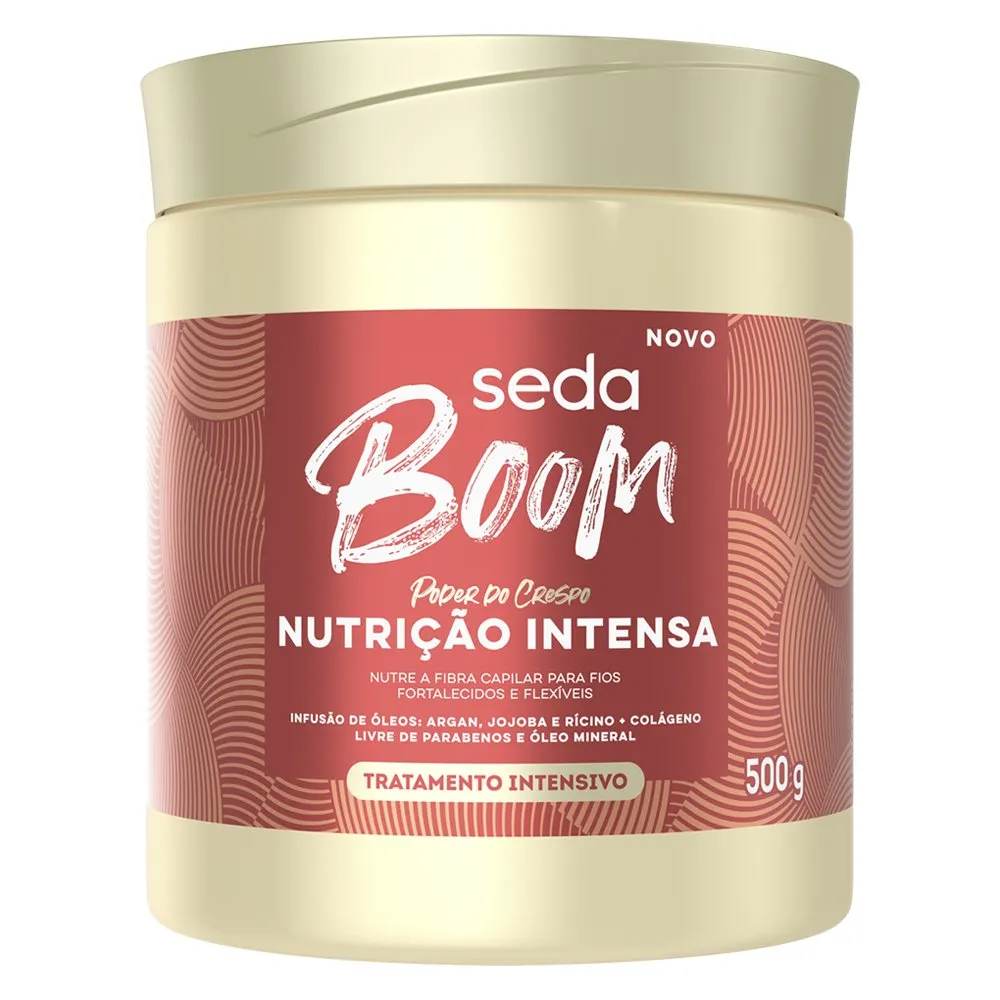 Creme Tratamento Nutrição Intensa Seda Boom  500g