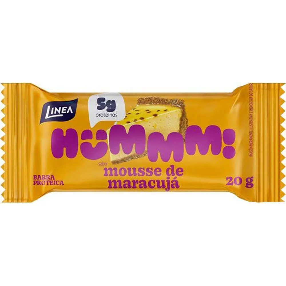 Barra de Proteína Linea Hummm Mousse de Maracujá 35g