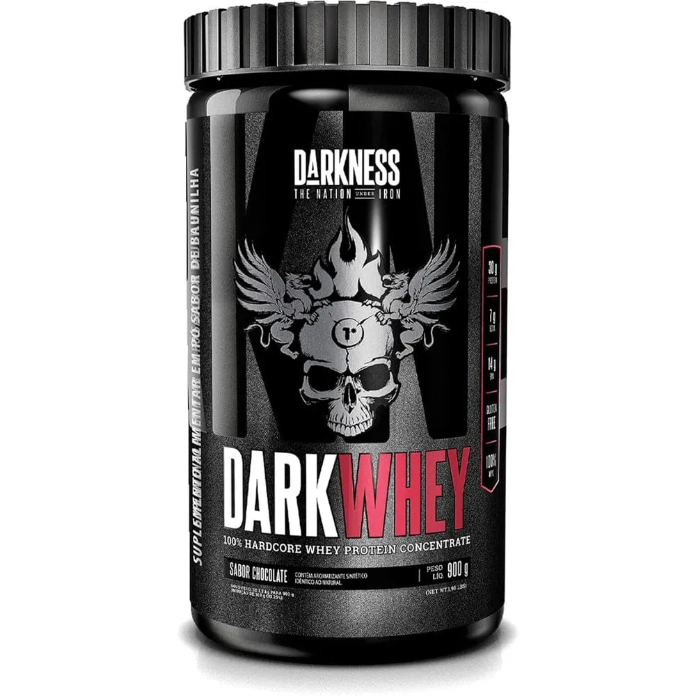 Whey Protein Darkness Chocolate 900g