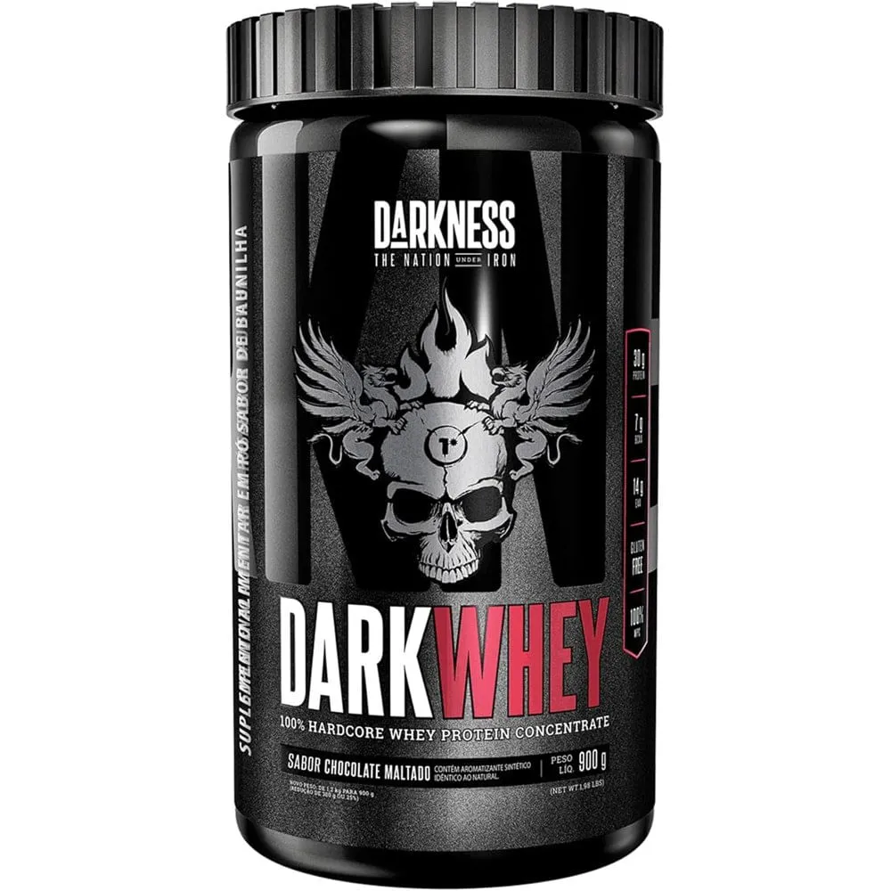 Whey Protein Darkness Chocolate Maltado 900g