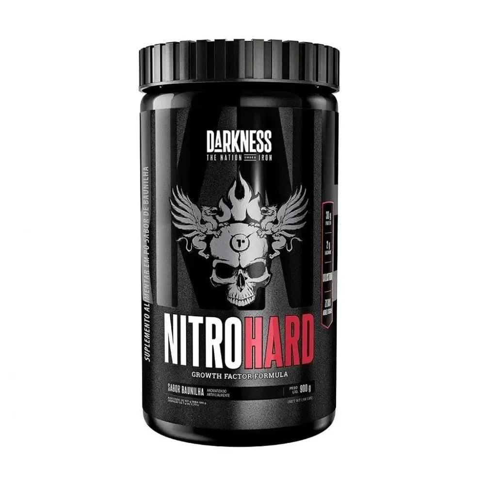 Whey Protein Nitro Hard Darkness Baunilha 900g