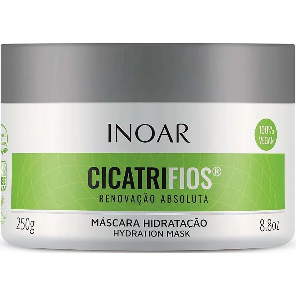 Máscara de Hidratação Inoar Cicatrifios Renovação Absoluta 250g