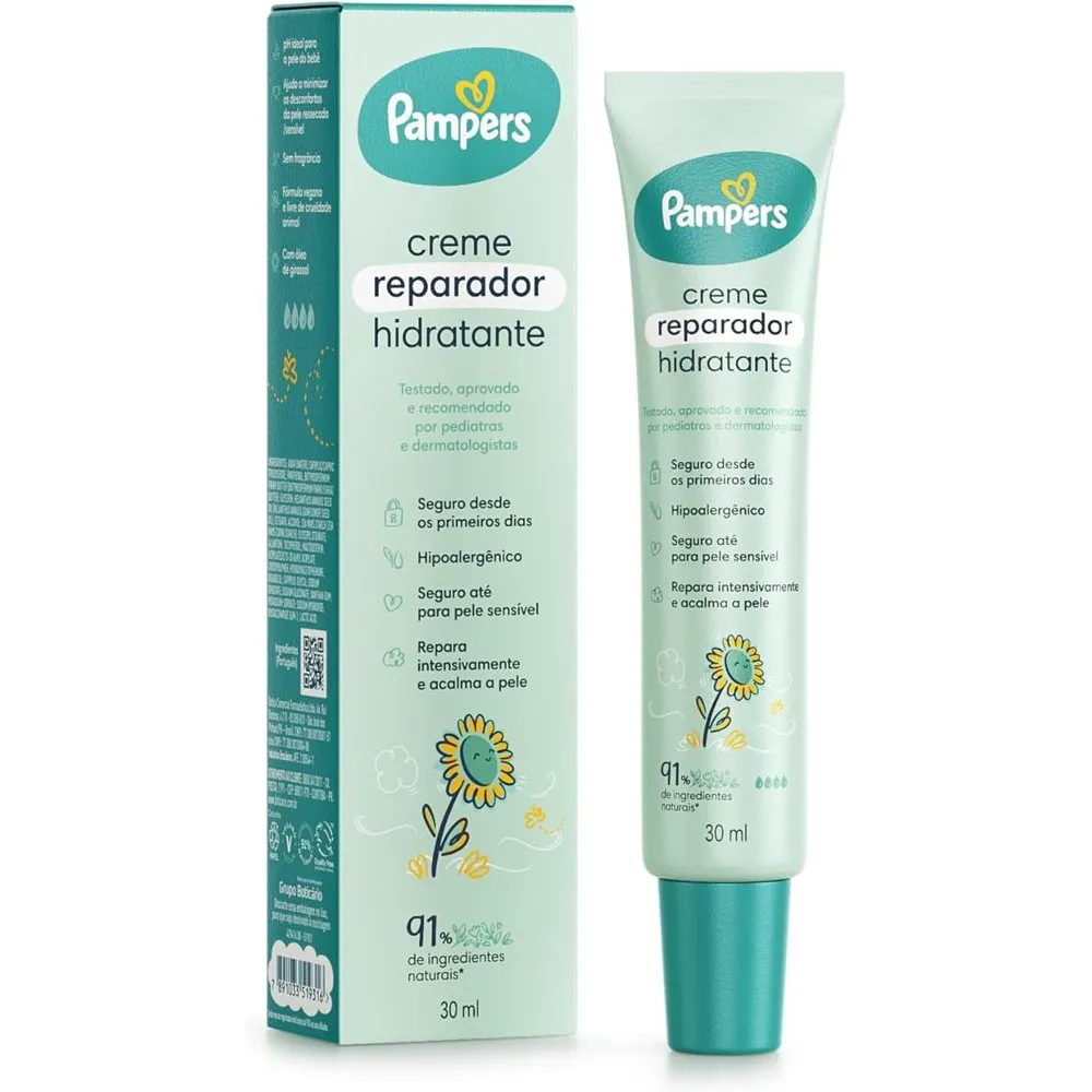 Creme Reparador Hidratante Pampers Girassol 30ml