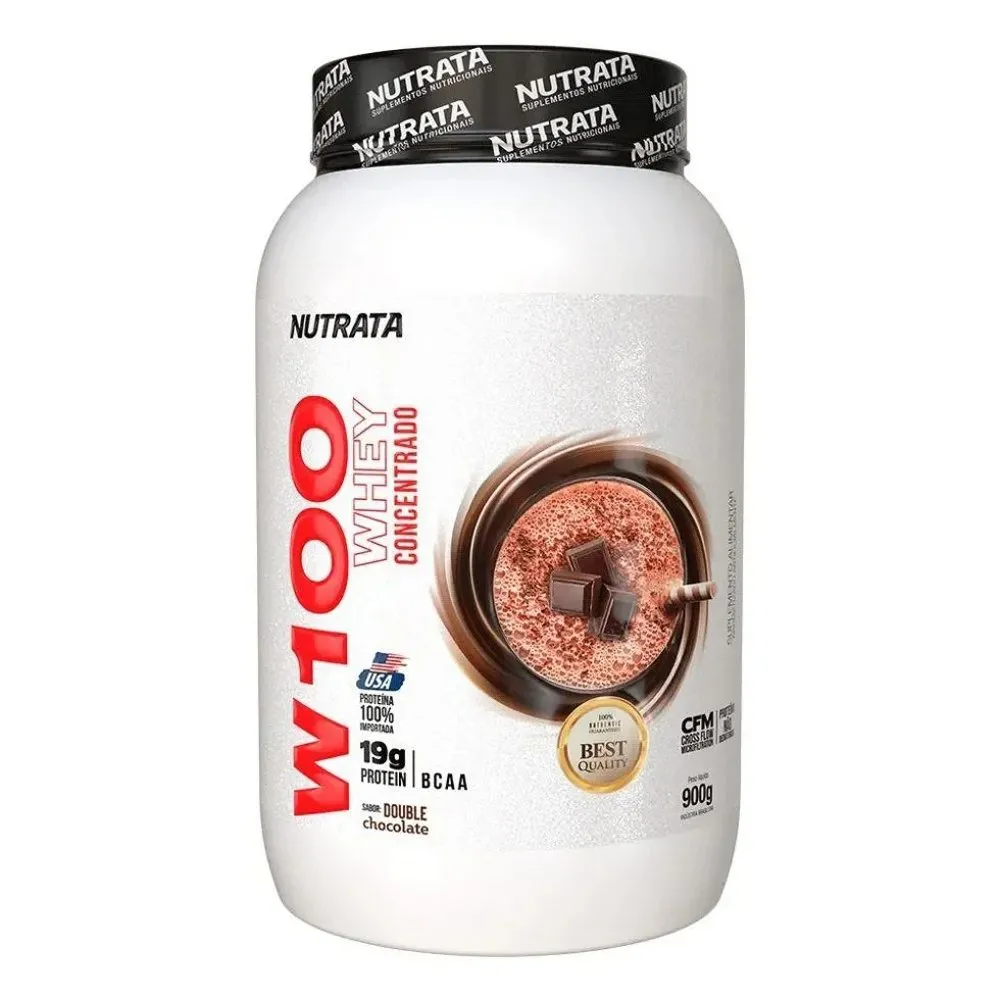 Whey Protein Concentrado W100 Chocolate 900g