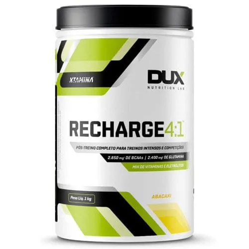 Suplemento Pós Treino Recharge 4:1 Dux Nutrition Abacaxi 1Kg